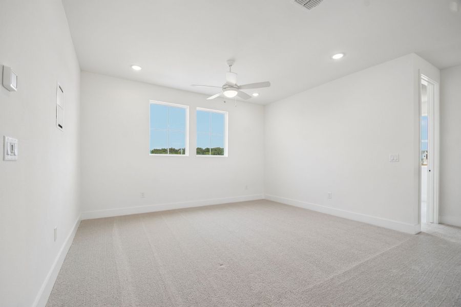 Spacious, unfurnished interior of a new home in Freedom at Anthem, Kyle (Image 22).