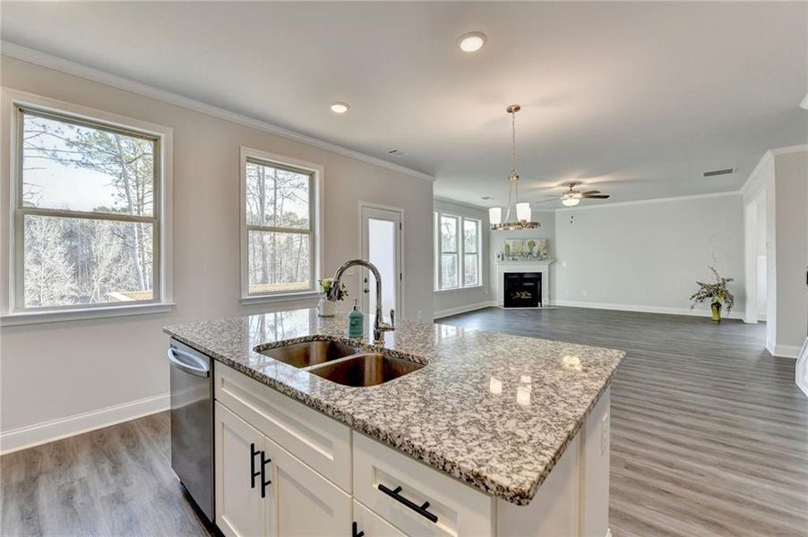 Furnished interior view inside a new home in , Lawrenceville (Image 16). Furnished interior view inside a new home in , Lawrenceville (Image 16).