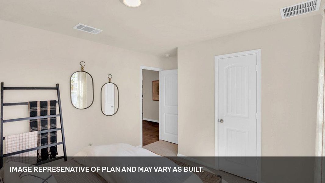 Furnished interior view inside a new home in Southgrove, Kyle (Image 9).