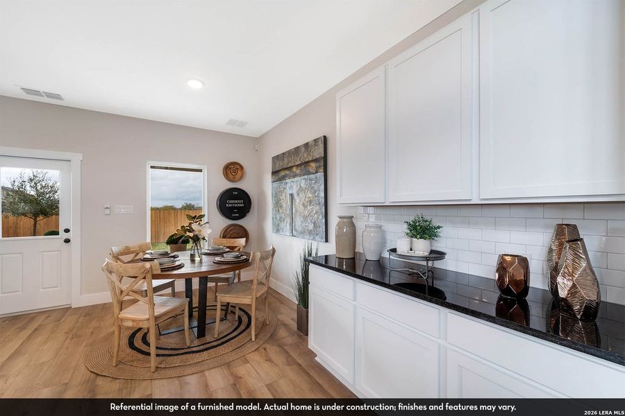 Furnished interior view inside a new home in Hennersby Hollow, San Antonio (Image 25).