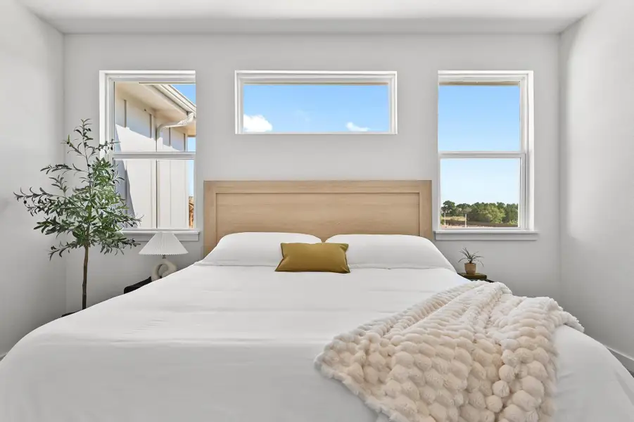 Furnished interior view inside a new home in , Buda (Image 3).