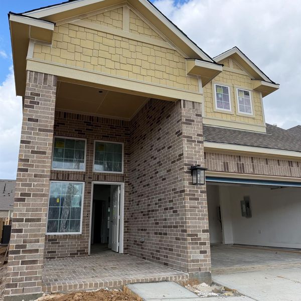 In-progress construction of a new home in Wood Leaf Reserve, Tomball, TX (Image 12).