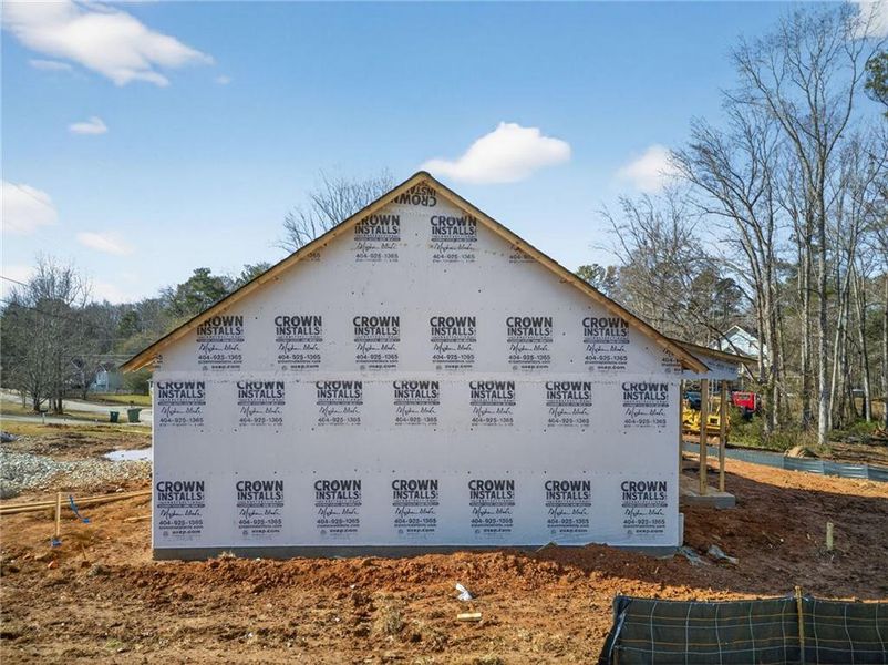 In-progress construction of a new home in , Douglasville, GA (Image 27). In-progress construction of a new home in , Douglasville, GA (Image 27).