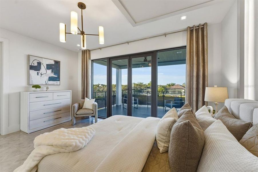 Furnished interior view inside a new home in Legends Bay, Bradenton (Image 20).