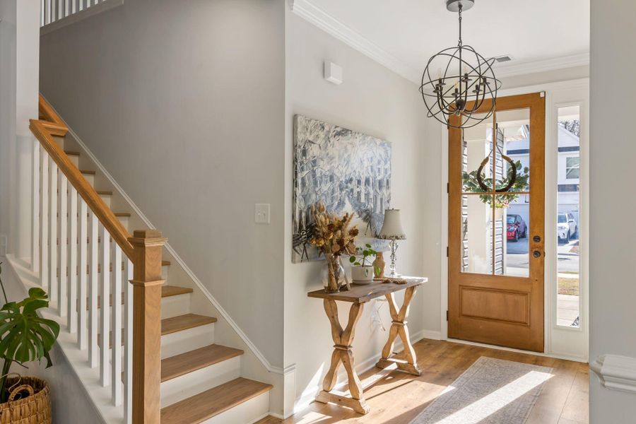 Furnished interior view inside a new home in Windsor Crossing, North Charleston (Image 12).