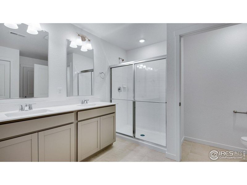 Furnished interior view inside a new home in Vista Meadows, Fort Lupton (Image 7).