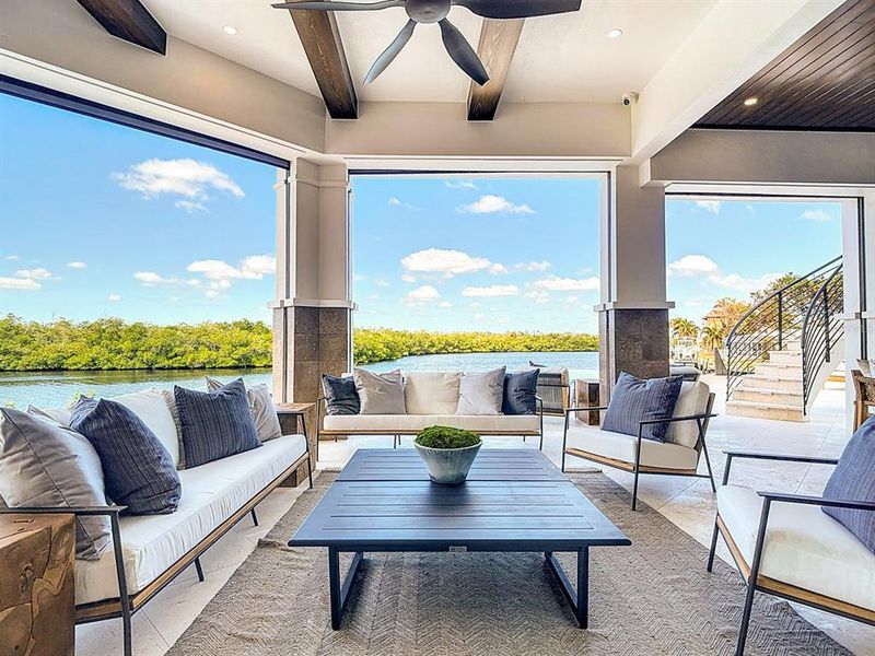 Exterior details and patio area of a home in , Fort Myers (Image 4).