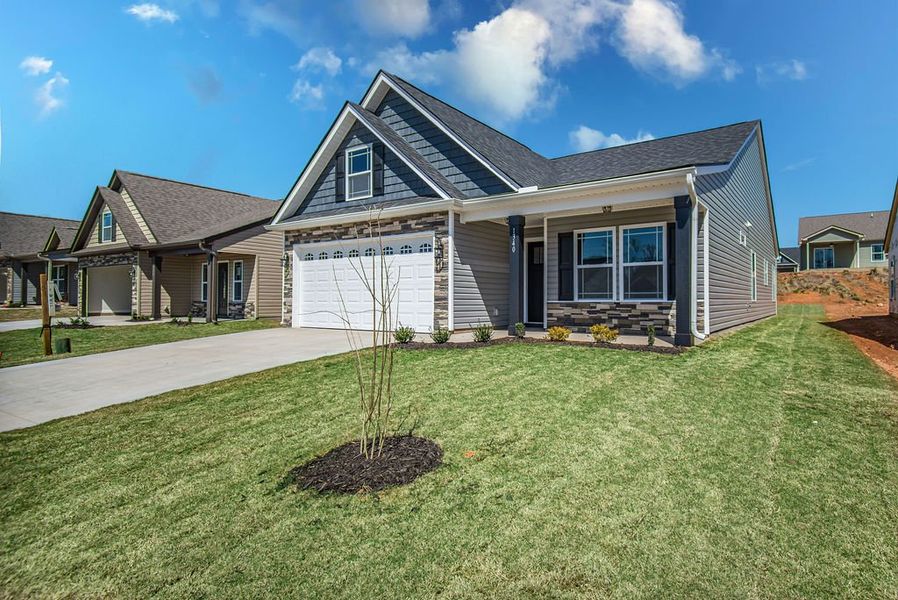 Front exterior of a home in the Ballentine Ridge community, located in Lyman, SC (Image 3). Front exterior of a home in the Ballentine Ridge community, located in Lyman, SC (Image 3).