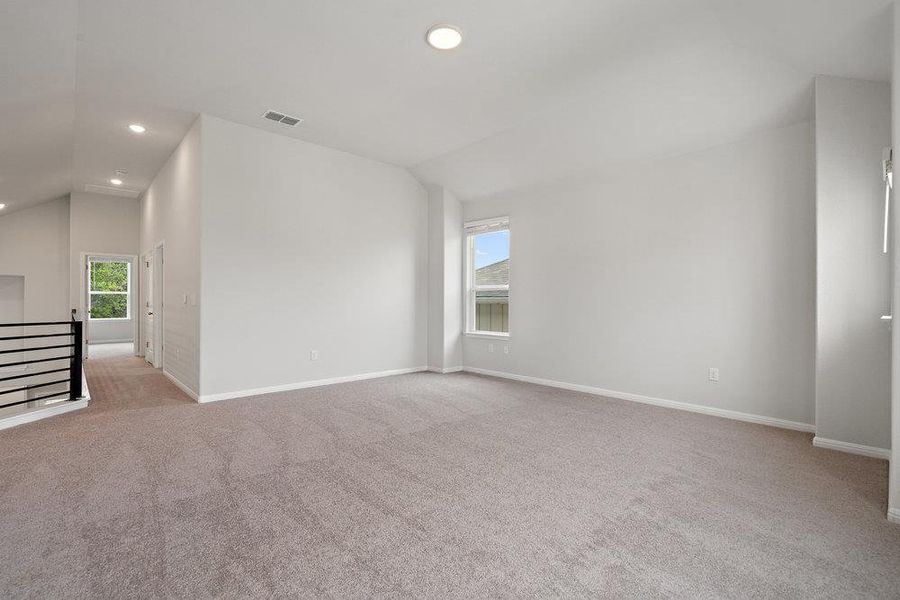 Picture of previously built home, not actual home