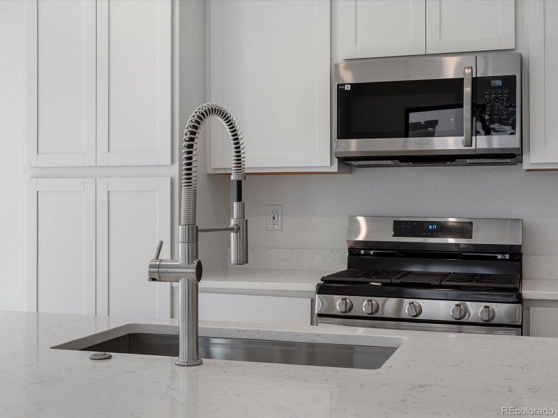 Close-up of interior finishes inside a home in The Hub at Virginia Village, Denver (Image 13). Close-up of interior finishes inside a home in The Hub at Virginia Village, Denver (Image 13).