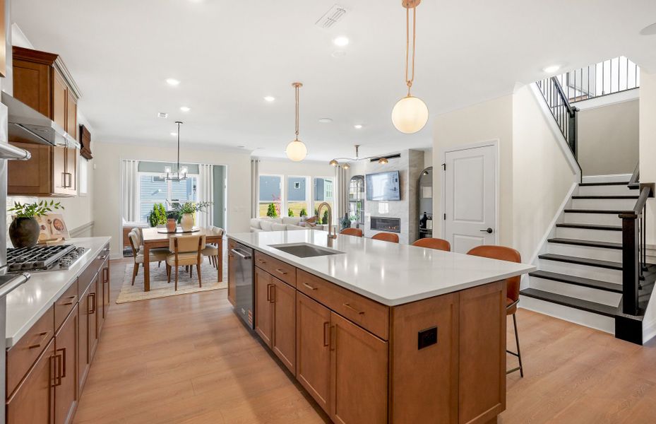 Representative furnished interior of a home built from the Murphy by Pulte Homes in Cannon Run, Concord (Image 18).