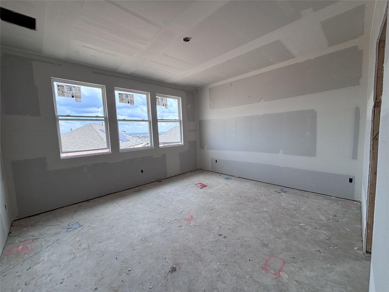 In-progress construction of a new home in The Colony 45s, Bastrop, TX (Image 6).