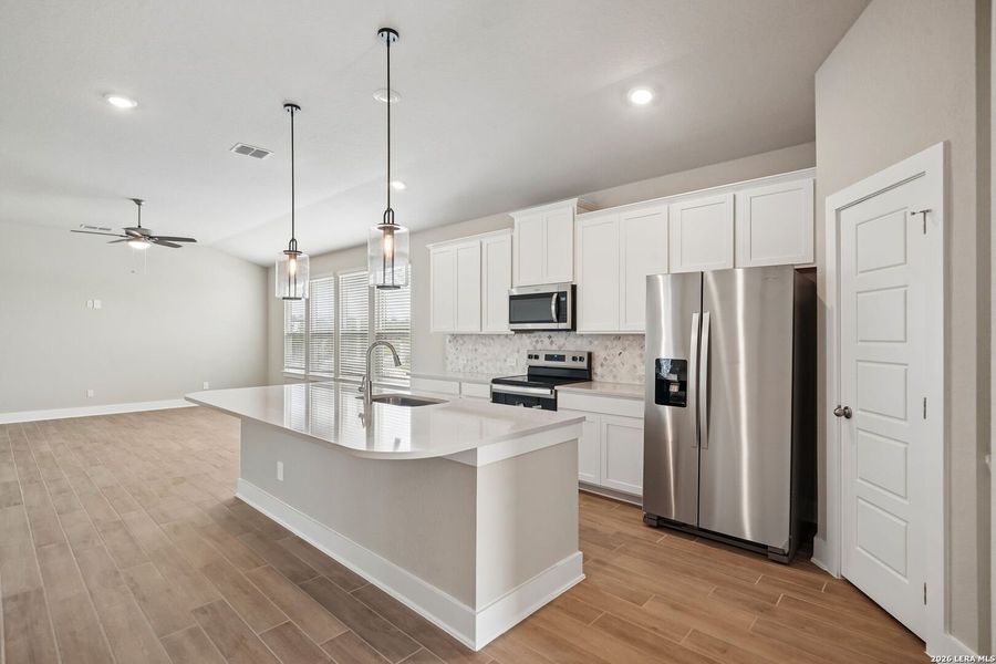 Furnished interior view inside a new home in Stetson Ridge, Marion (Image 8).