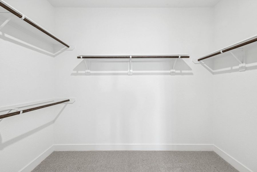 Primary walk-in closet