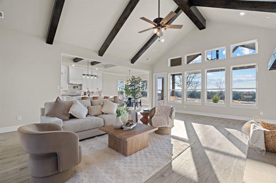 Furnished interior view inside a new home in , Farmersville (Image 19).