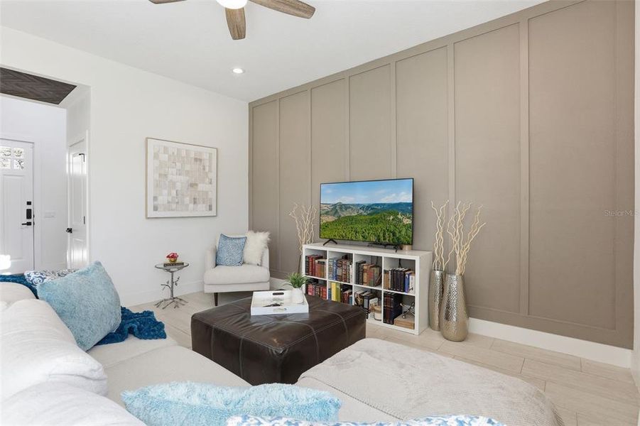 Furnished interior view inside a new home in , Orlando (Image 34). Furnished interior view inside a new home in , Orlando (Image 34).