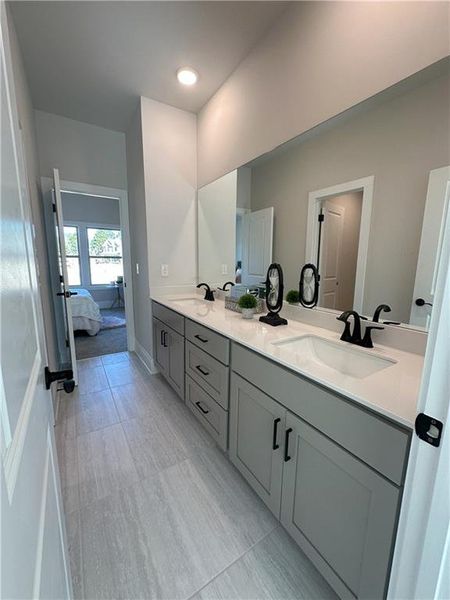 Furnished interior view inside a new home in , Cumming (Image 12).