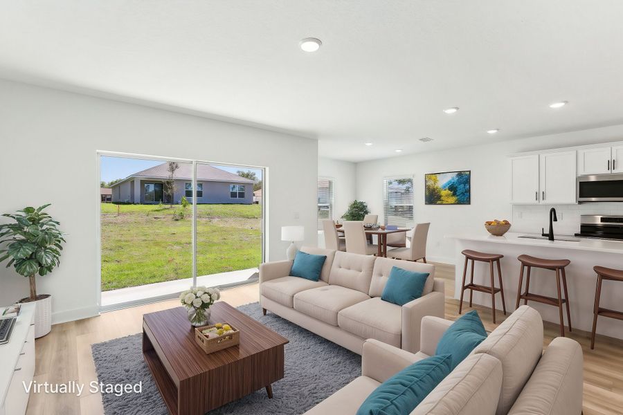 Representative furnished interior of a home built from the Landmark II Series - Bonnet II by Brightland Homes in Spring Hill, Spring Hill (Image 16).