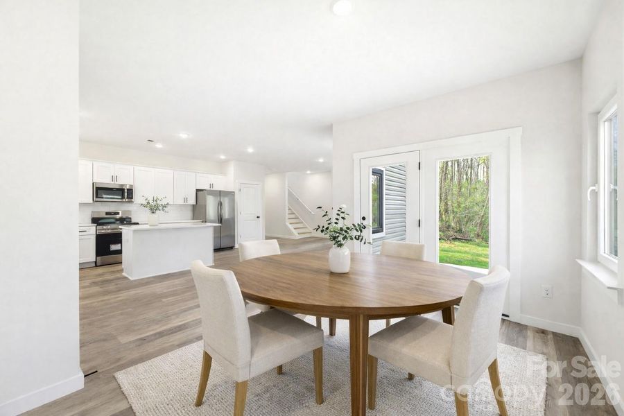Furnished interior view inside a new home in , Hudson (Image 7).