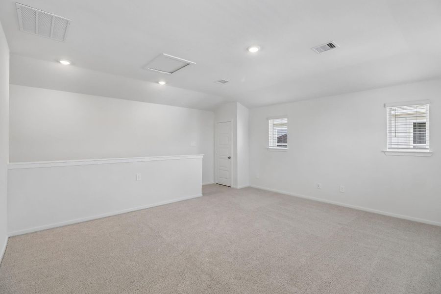 Spacious, unfurnished interior of a new home in Riviera Pines - Premier Series, Huffman (Image 29). Spacious, unfurnished interior of a new home in Riviera Pines - Premier Series, Huffman (Image 29).