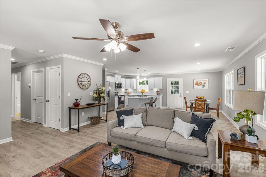 Furnished interior view inside a new home in , Lancaster (Image 6).