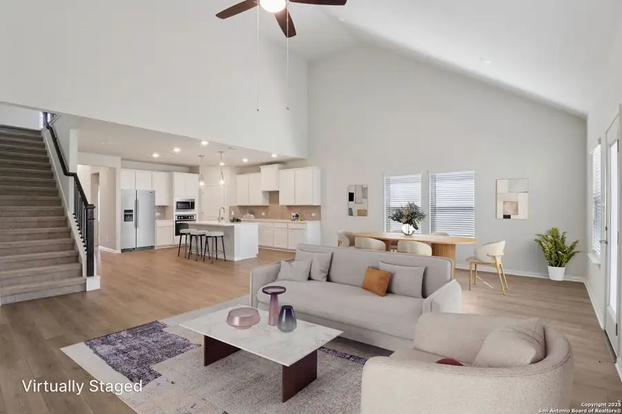 Furnished interior view inside a new home in Arcadia Ridge - Classic Series, San Antonio (Image 6). Furnished interior view inside a new home in Arcadia Ridge - Classic Series, San Antonio (Image 6).