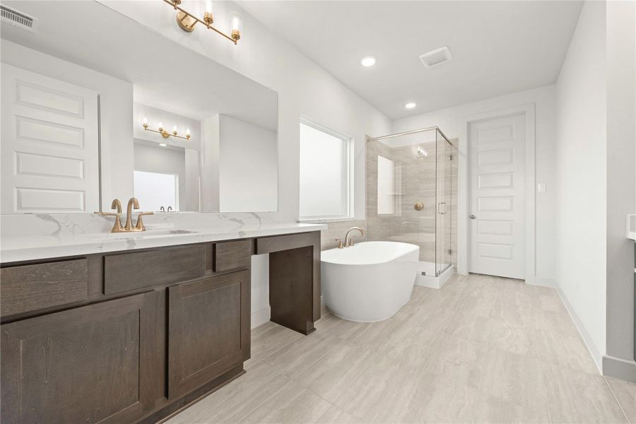 Furnished interior view inside a new home in COLTON®, Montgomery (Image 12). Furnished interior view inside a new home in COLTON®, Montgomery (Image 12).