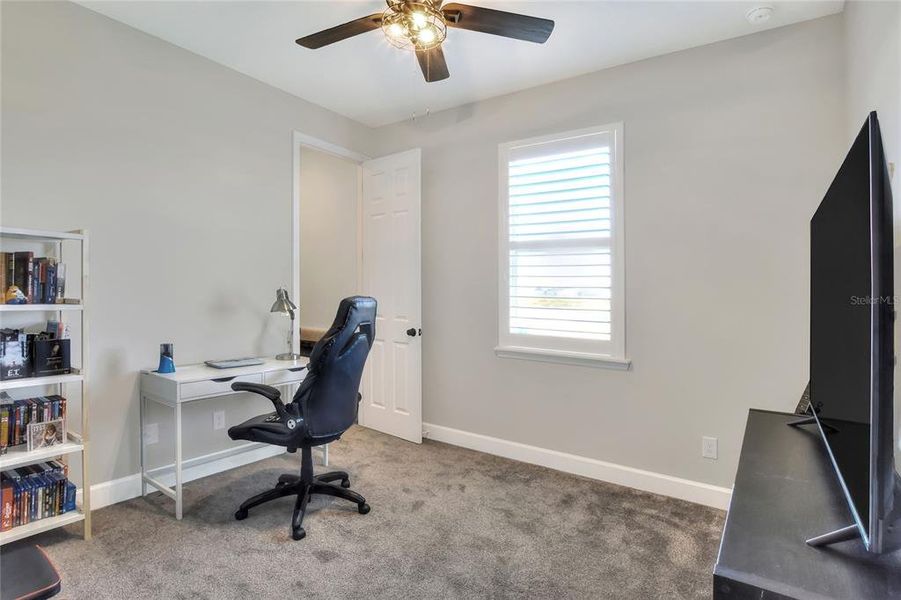 Bedroom 4, and closet.