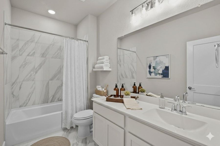 Furnished interior view inside a new home in Miller's Pond, Rosenberg (Image 8).