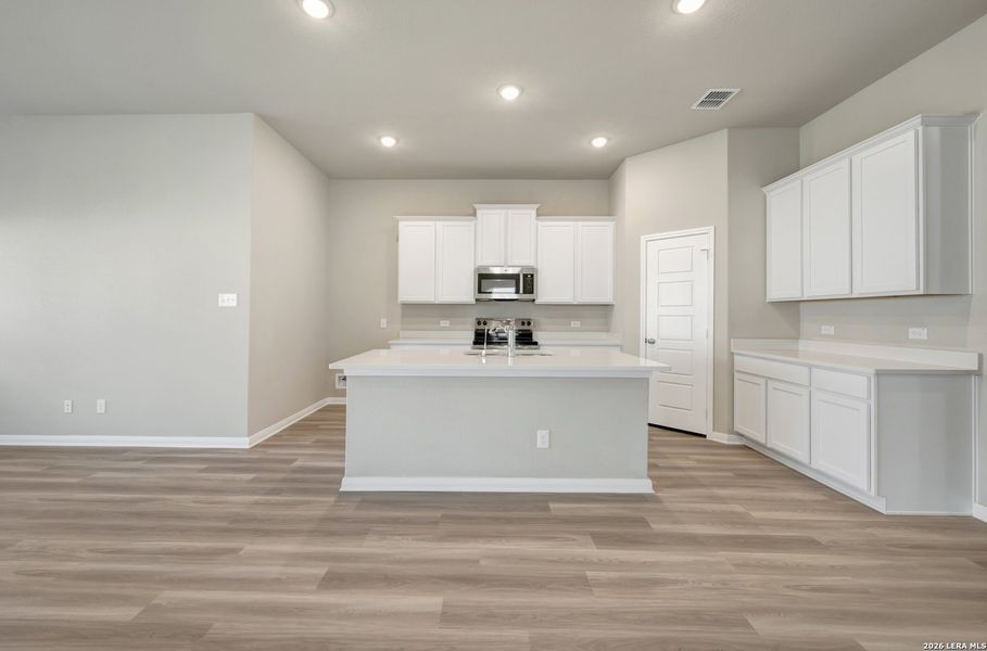 Furnished interior view inside a new home in Greenspoint Heights, Seguin (Image 5).