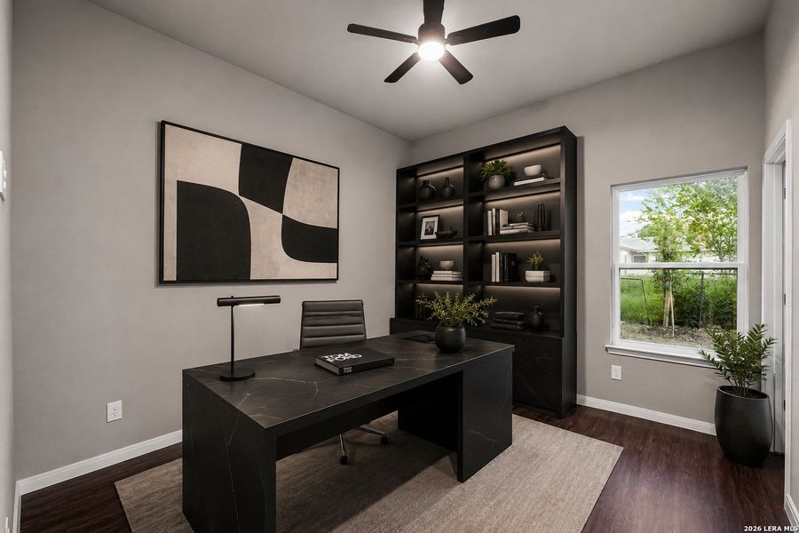 Furnished interior view inside a new home in , San Antonio (Image 14). Furnished interior view inside a new home in , San Antonio (Image 14).