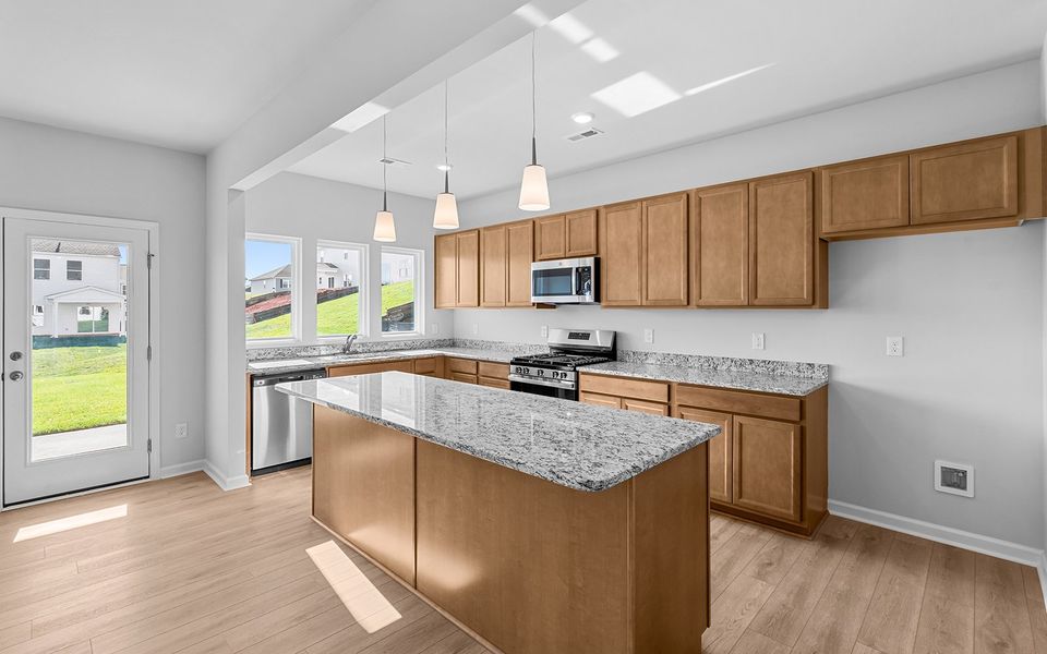 Furnished interior view inside a new home in Hanes Lake, Winston-Salem (Image 8).