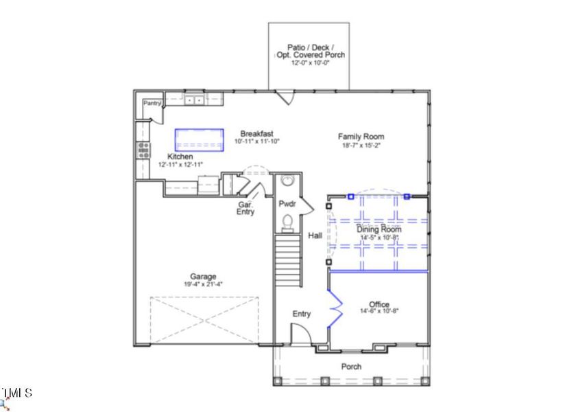 Homesite 212 1 floor