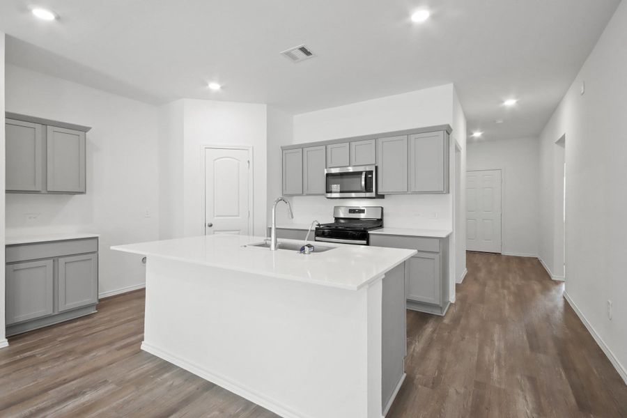 Furnished interior view inside a new home in Grand Pines, Magnolia (Image 3).