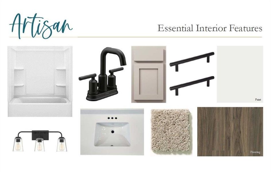 Sample of building materials used in homes in Laurelwood, Douglasville (Image 24).