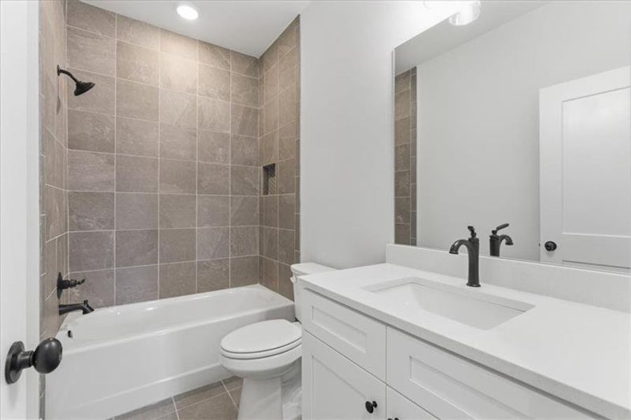 Furnished interior view inside a new home in , Rome (Image 12).