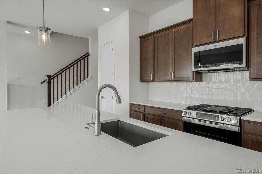 Furnished interior view inside a new home in Trailside at Cottonwood Creek, Colorado Springs (Image 12).