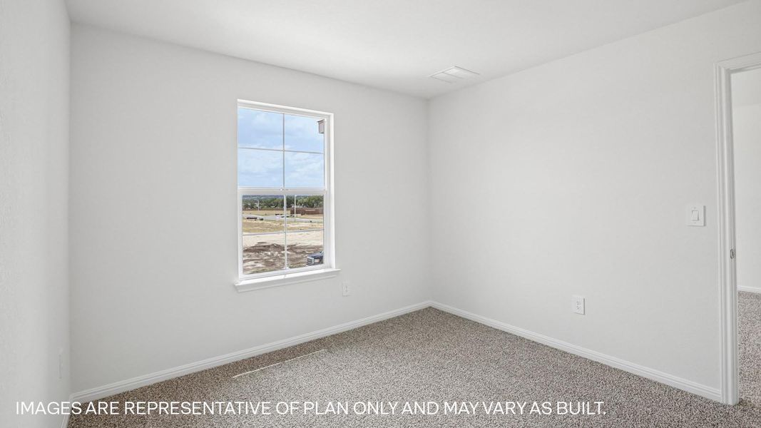 Representative unfurnished interior of a home built from the The Hanna by D.R. Horton in Bar W Ranch, Leander (Image 30).