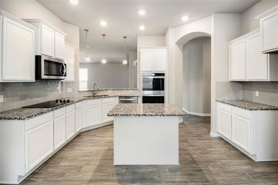 Furnished interior view inside a new home in , Belton (Image 3). Furnished interior view inside a new home in , Belton (Image 3).