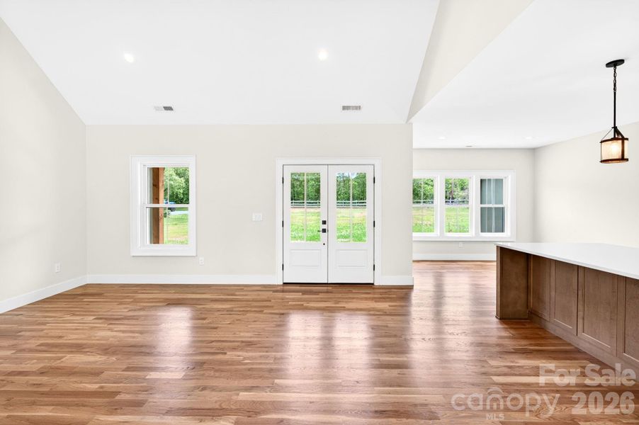 Double front doors