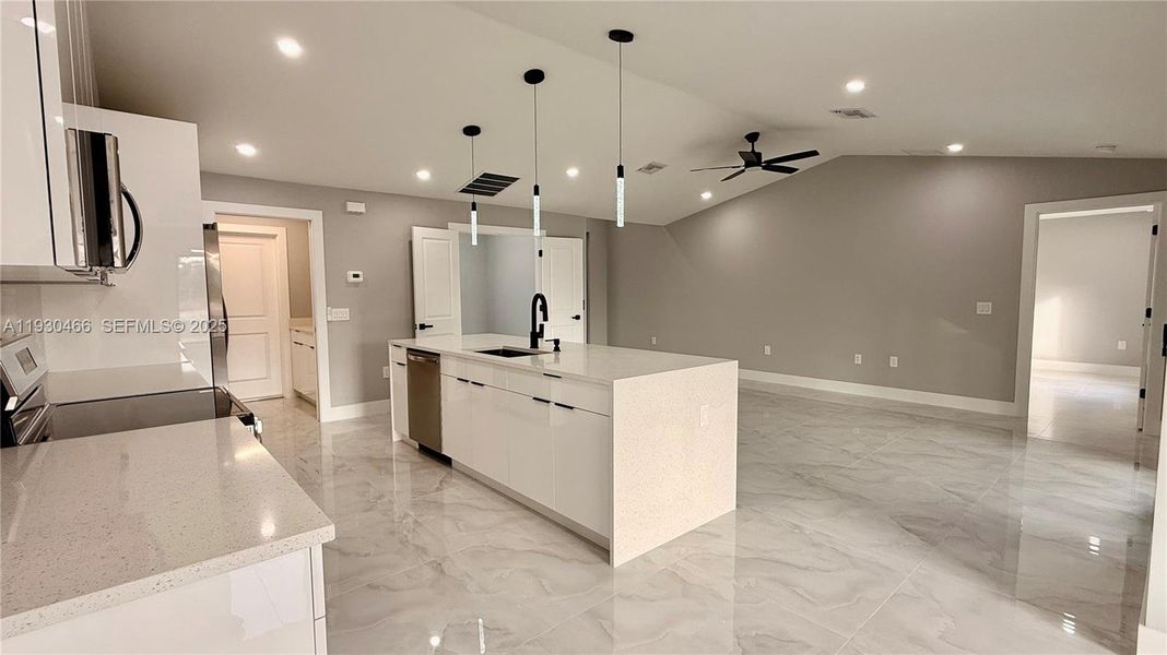 Furnished interior view inside a new home in , Lehigh Acres (Image 9).
