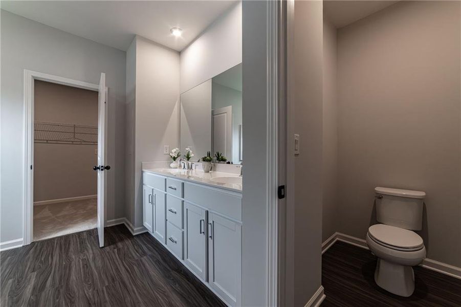 Furnished interior view inside a new home in , Canton (Image 35).