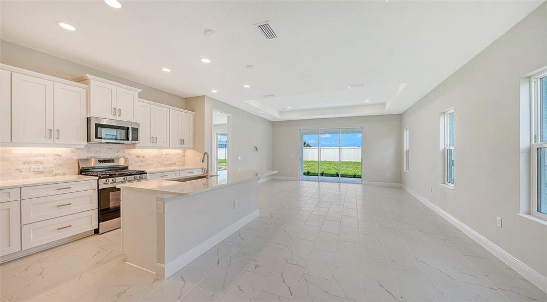 Furnished interior view inside a new home in Canoe Creek, Parrish (Image 5).