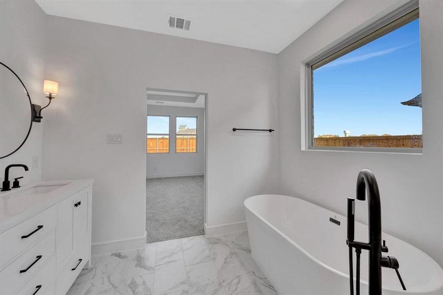 Furnished interior view inside a new home in Gateway Parks, Forney (Image 9). Furnished interior view inside a new home in Gateway Parks, Forney (Image 9).