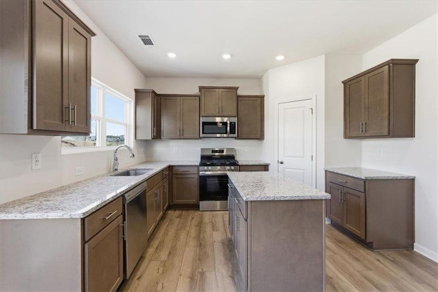 Furnished interior view inside a new home in , Canton (Image 14).