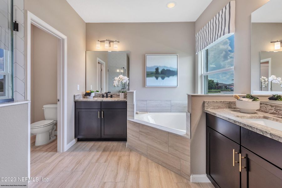 Furnished interior view inside a new home in , Orange Park (Image 12).