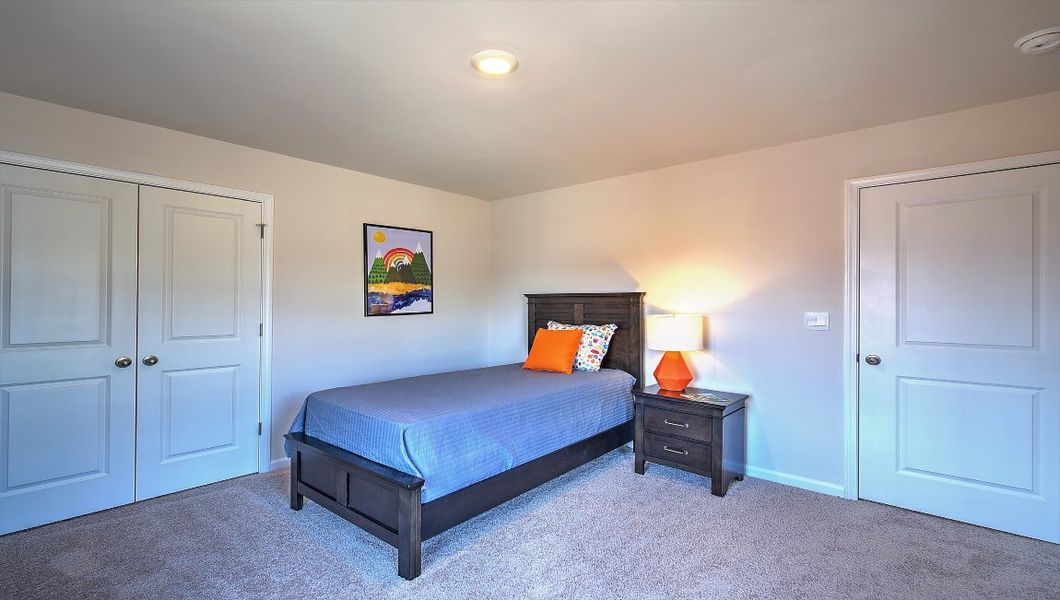Representative furnished interior of a home built from the Linville by D.R. Horton in Pleasant Grove, Weaverville (Image 27).