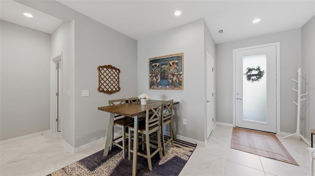 Furnished interior view inside a new home in , Sarasota (Image 9).