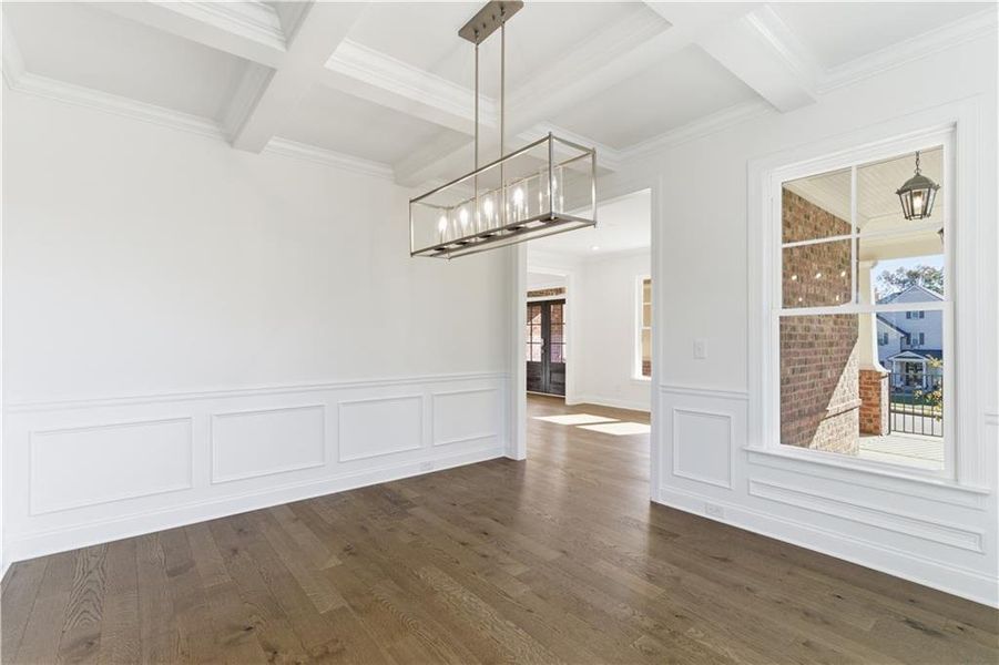 Spacious, unfurnished interior of a new home in The Estates at Hurricane Pointe, Douglasville (Image 22). Spacious, unfurnished interior of a new home in The Estates at Hurricane Pointe, Douglasville (Image 22).