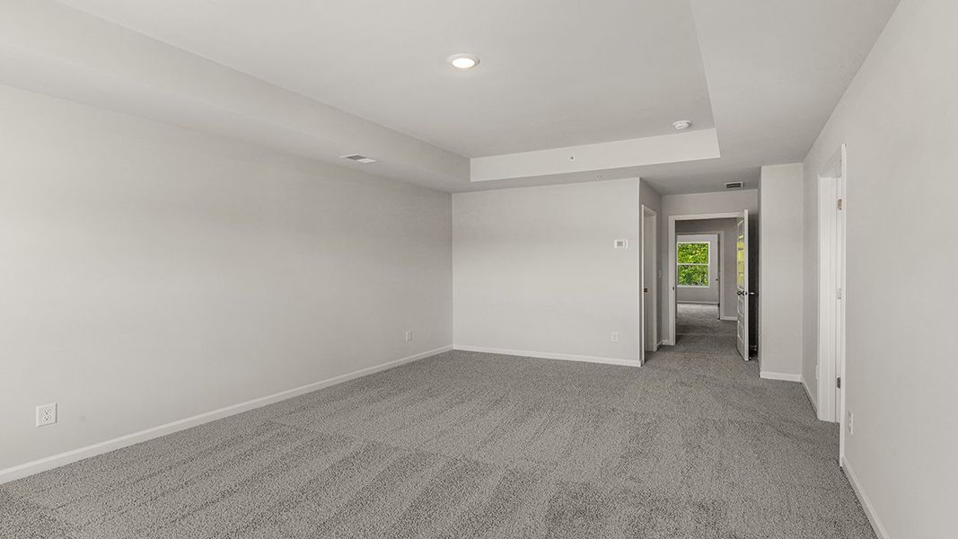 Spacious, unfurnished interior of a new home in Echo Glen, Stockbridge (Image 18). Spacious, unfurnished interior of a new home in Echo Glen, Stockbridge (Image 18).